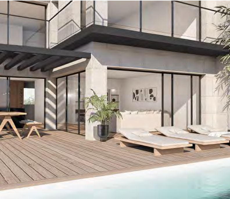 Villa de 152.43m2 avec terrasse pour investir à Bordeaux
